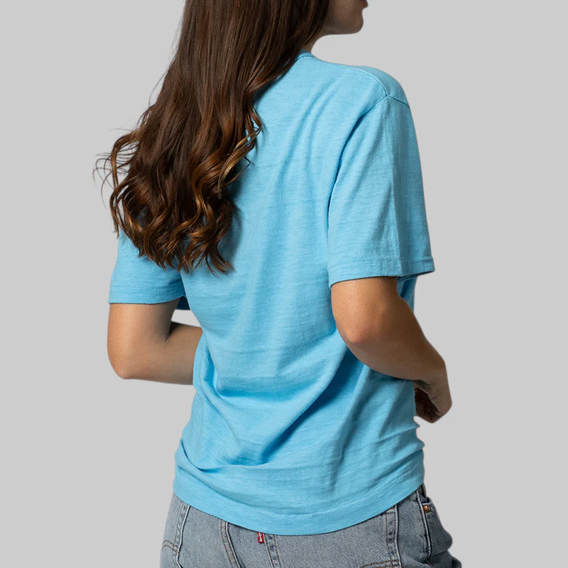Colour T-Shirt - Blue - Image 6