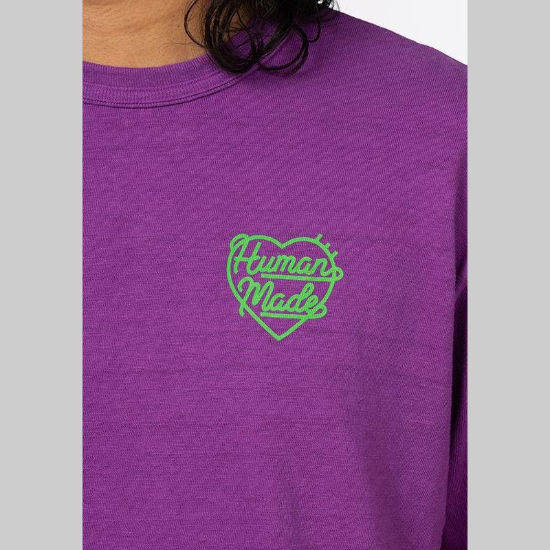 Colour T-Shirt - Purple - Image 2