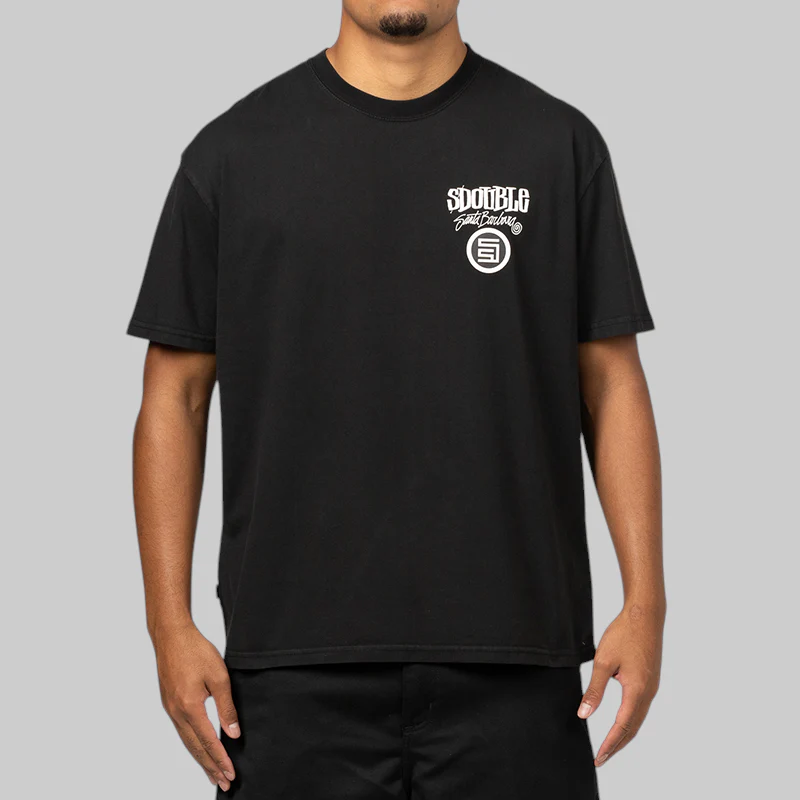 Combo Platter T-Shirt - Washed Black - Image 2