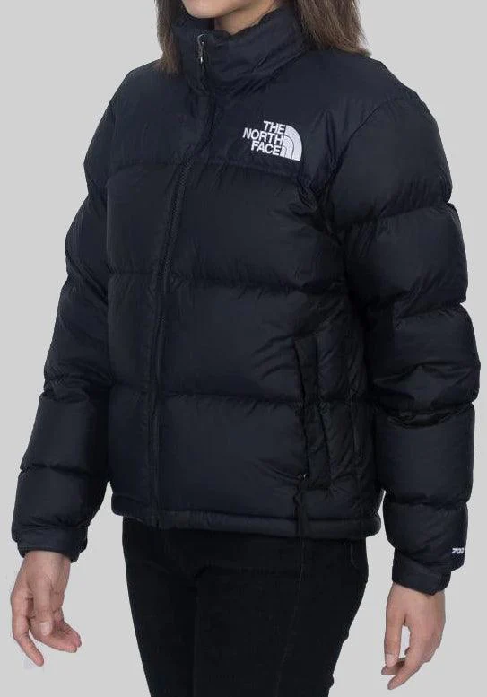 W 1996 Retro Nuptse Jacket (hood) - Black - Image 2