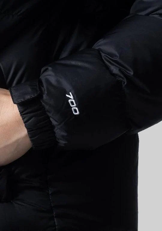 W 1996 Retro Nuptse Jacket (hood) - Black - Image 6
