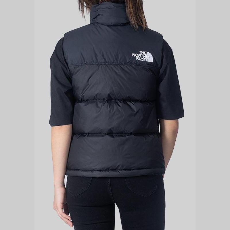 W 1996 Retro Nuptse Vest - Black - Image 4