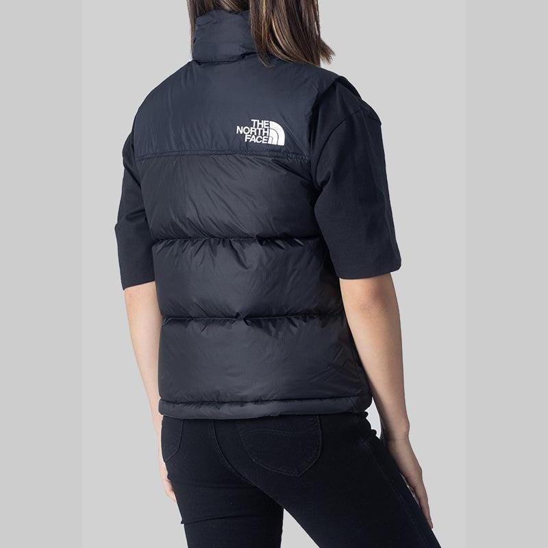 W 1996 Retro Nuptse Vest - Black - Image 5