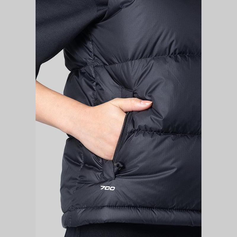 W 1996 Retro Nuptse Vest - Black - Image 6