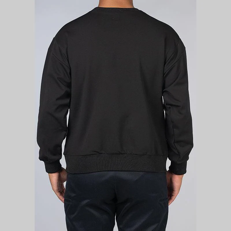 Crewneck Sweatshirt - Black - Image 2
