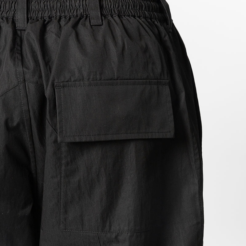 Cropped Straight Leg Pant - Black - Image 5