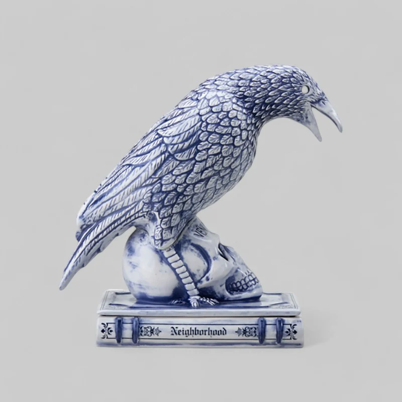 Crow Incense Chamber - Blue - Image 2