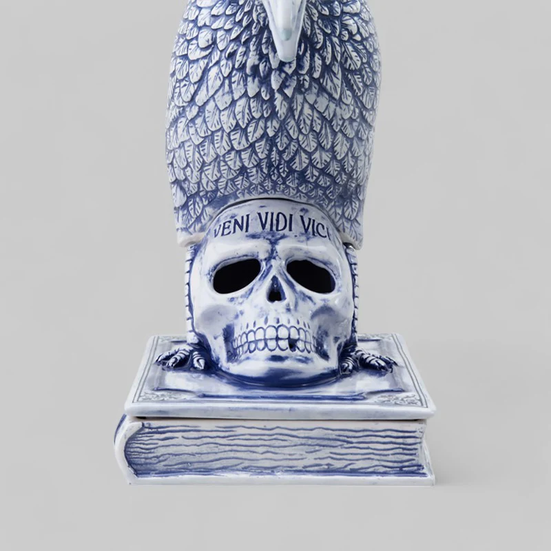 Crow Incense Chamber - Blue - Image 7