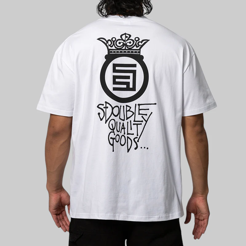 Crown Dot T-Shirt - White - Image 2