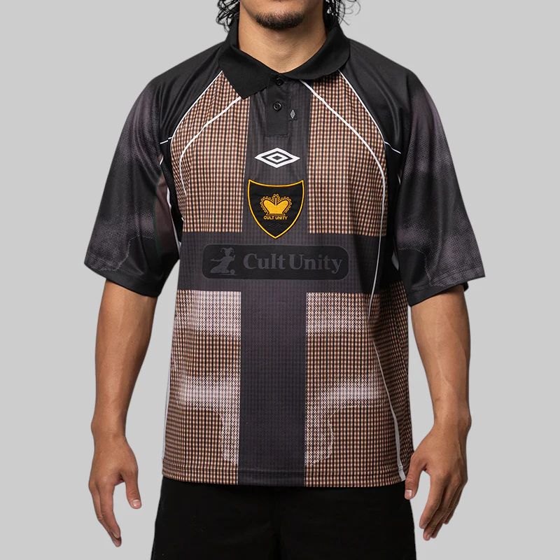 Cult Unity Check Polo - Beige/Black