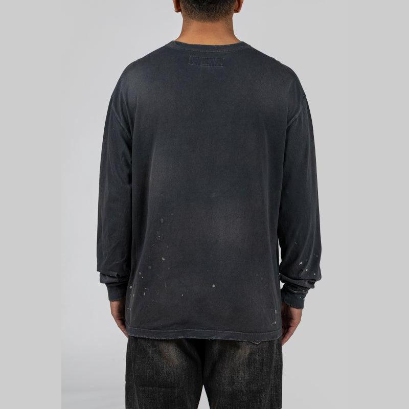 Damage Long Sleeve - Black - Image 2
