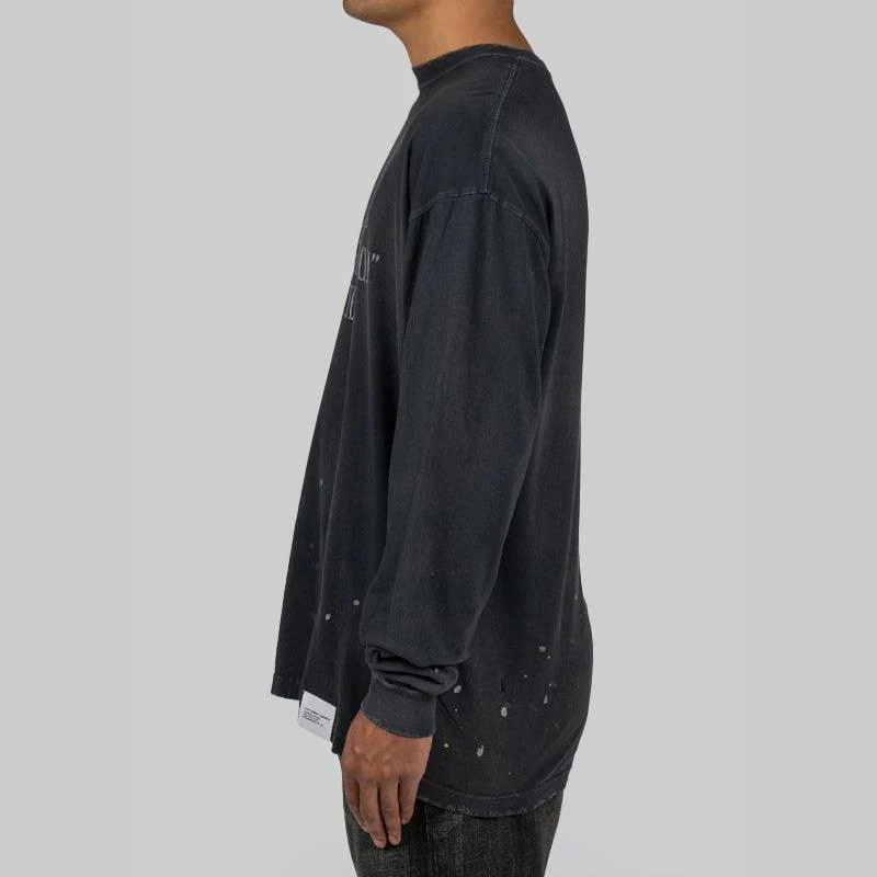 Damage Long Sleeve - Black - Image 3