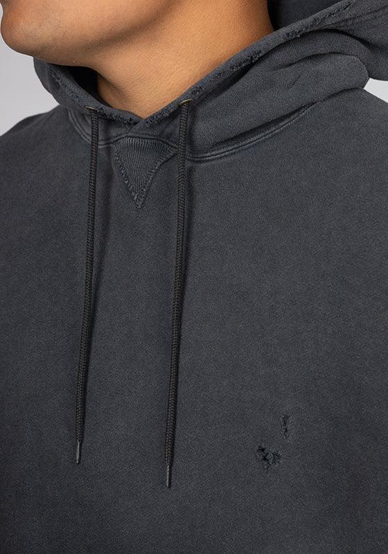 Damage Sweatparka Long Sleeve - Black - Image 6
