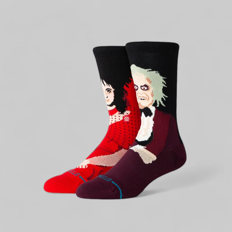 BeetleJuice Dearly Beloved Crew Socks