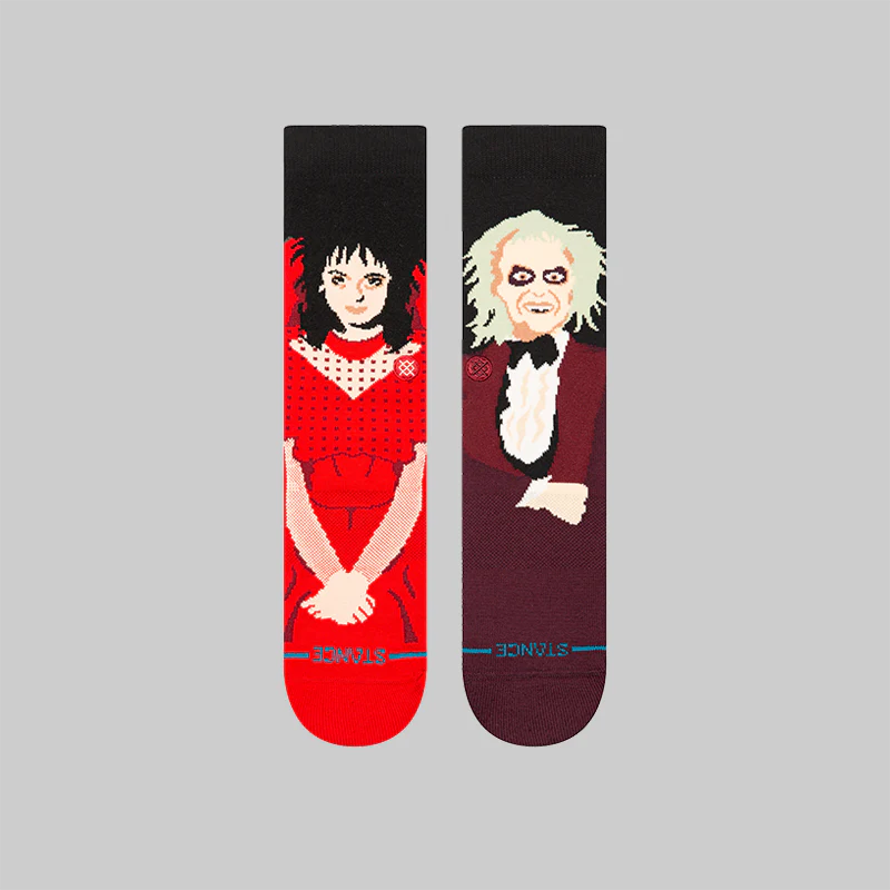 BeetleJuice Dearly Beloved Crew Socks - Image 2