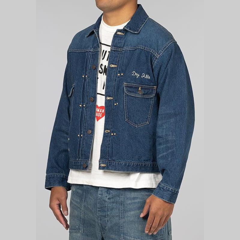Denim Work Jacket - Indigo - Image 3