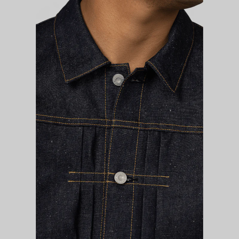 Denim Work Jacket Rigid - Indigo - Image 6