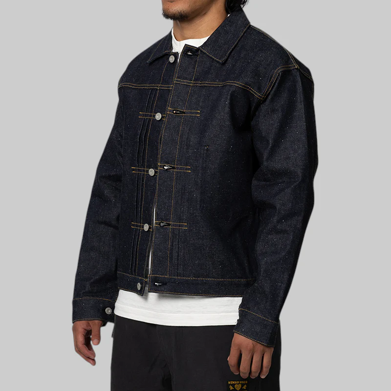Denim Work Past Jacket - Indigo - Image 2
