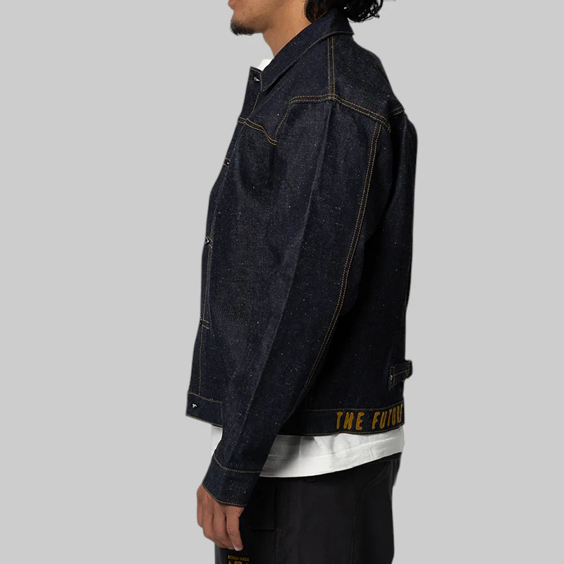 Denim Work Past Jacket - Indigo - Image 3