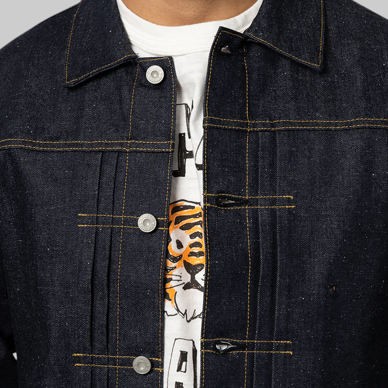 Denim Work Past Jacket - Indigo - Image 5