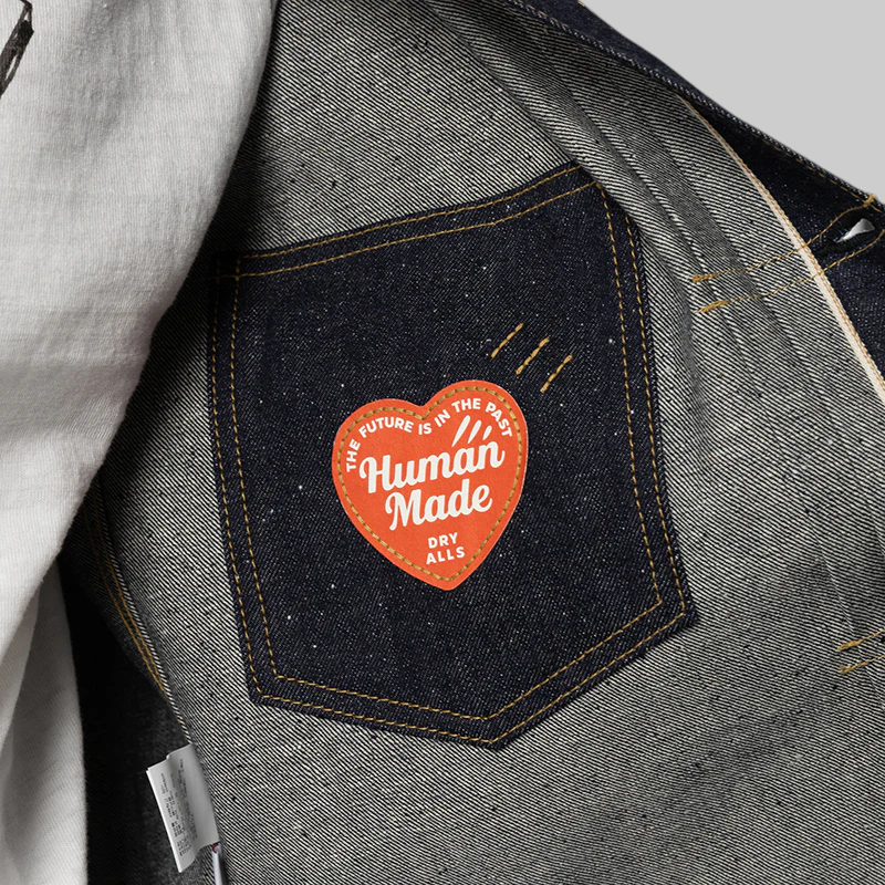 Denim Work Past Jacket - Indigo - Image 6