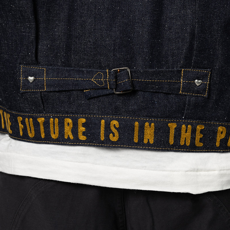 Denim Work Past Jacket - Indigo - Image 7