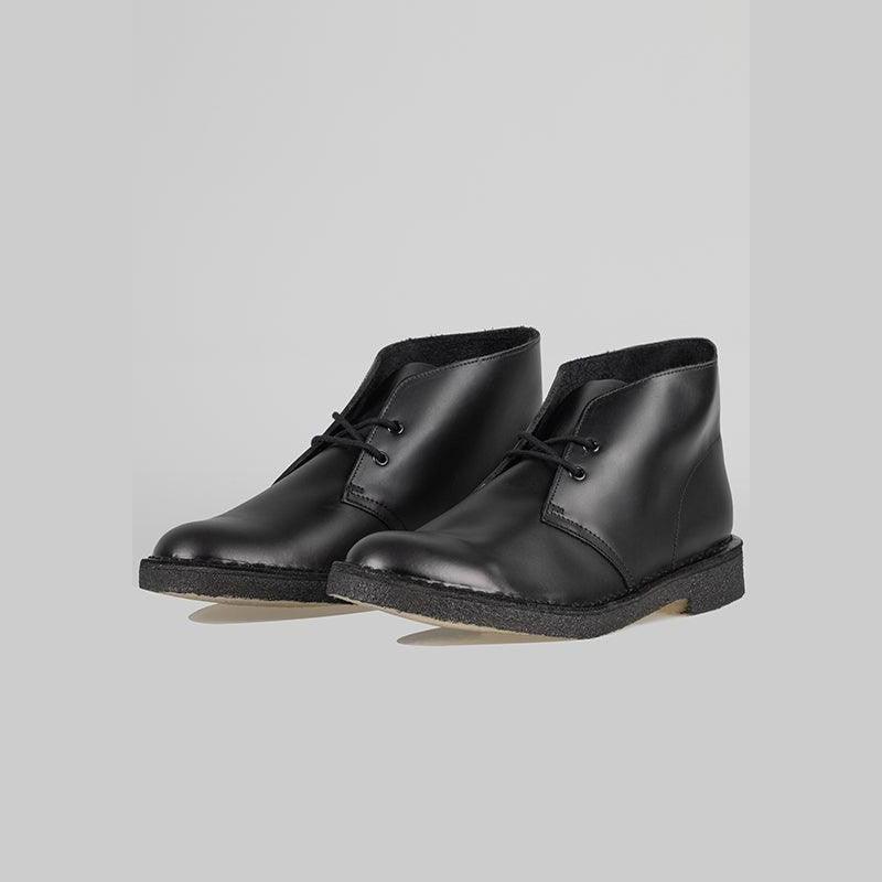 Desert Boot - Black Polished - Image 2