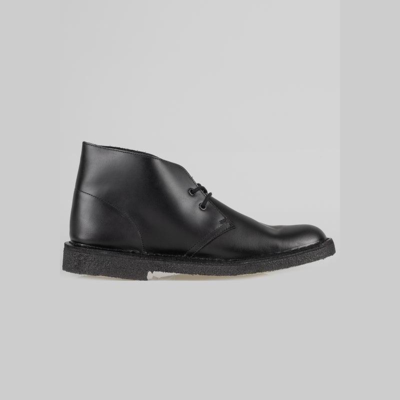 Desert Boot - Black Polished - Image 3