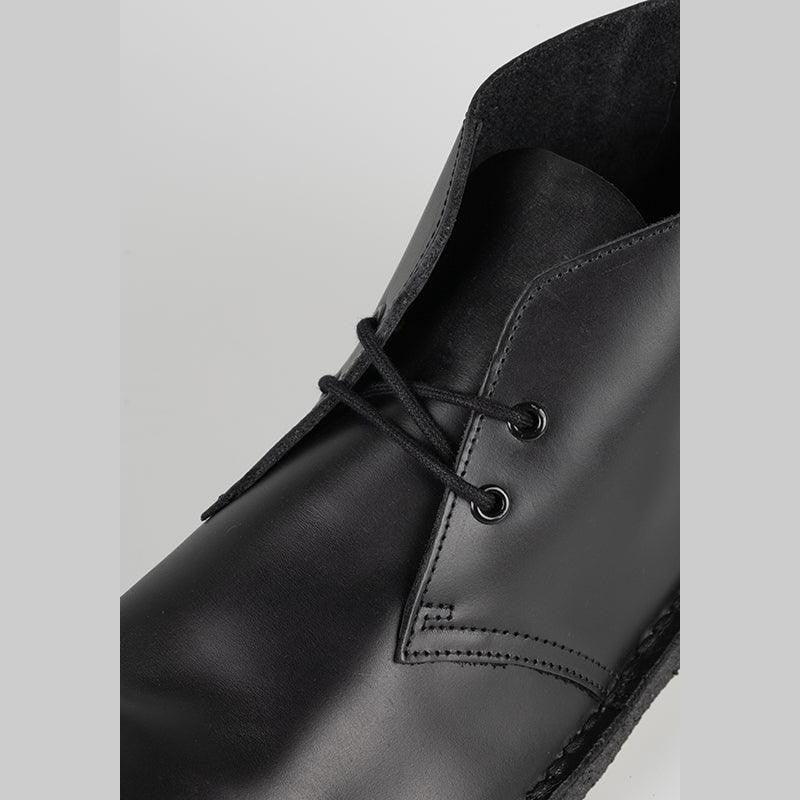 Desert Boot - Black Polished - Image 4