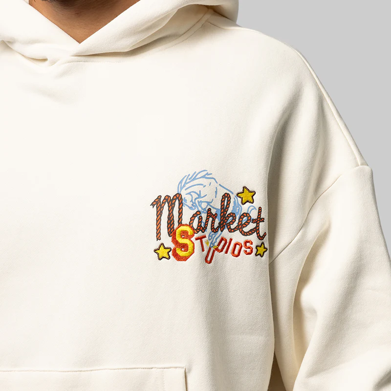 Desert League Hoodie - Unbleached Cotton - Image 5