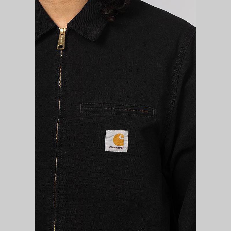 Detroit Jacket - Black/Black Aged Canvas - Image 6