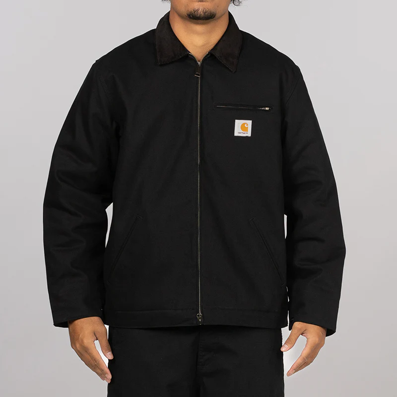 Detroit Jacket - Black/Black Rigid