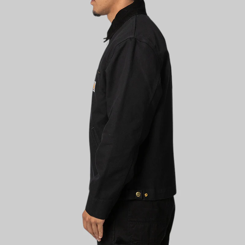 Detroit Jacket - Black/Black Rinsed - Image 3