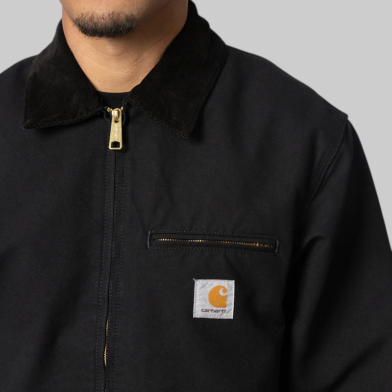 Detroit Jacket - Black/Black Rinsed - Image 5