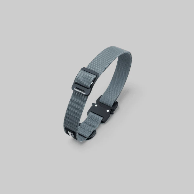 Dog Collar - Grey - Image 3