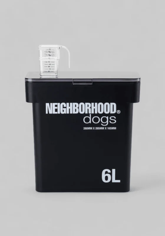 Dog Food Stocker - Black