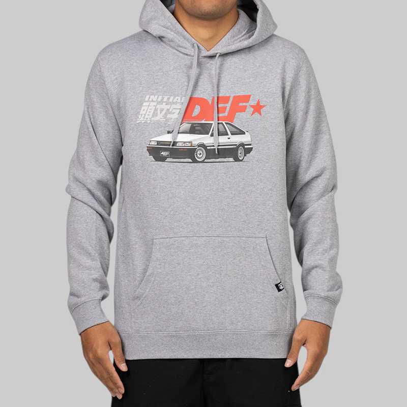 Dohc Hoodie - Heather Grey