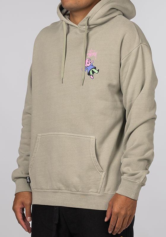 Dollie Fleece Hoodie - Pigment Olive - Image 3