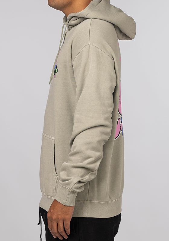 Dollie Fleece Hoodie - Pigment Olive - Image 4