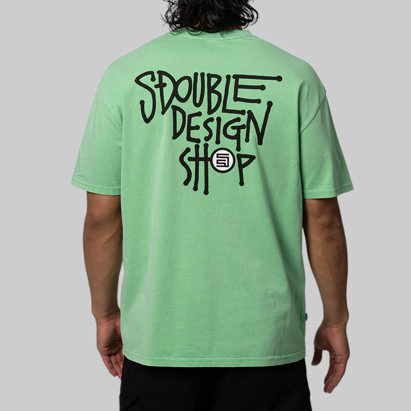 Dot Shop T-Shirt - Pigment Green - Image 2