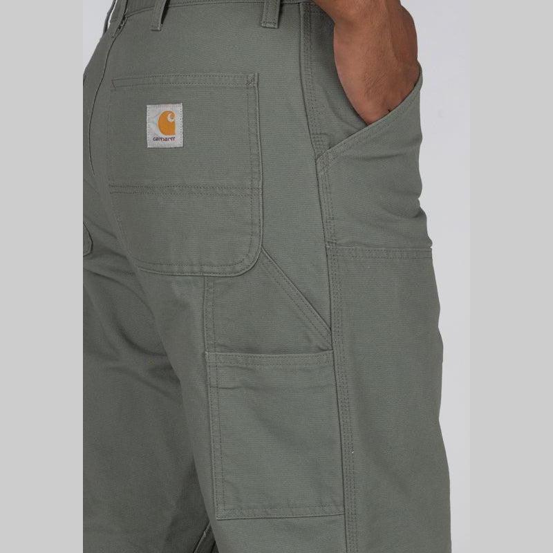 Double Knee Pant - Smoke Green Rinsed - Image 5