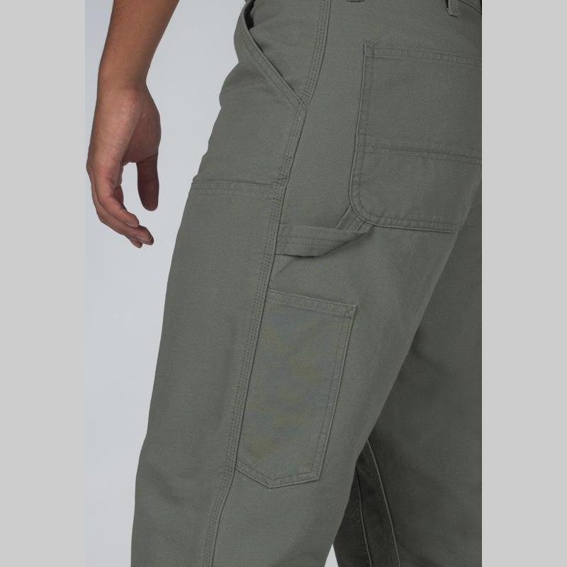 Double Knee Pant - Smoke Green Rinsed - Image 6