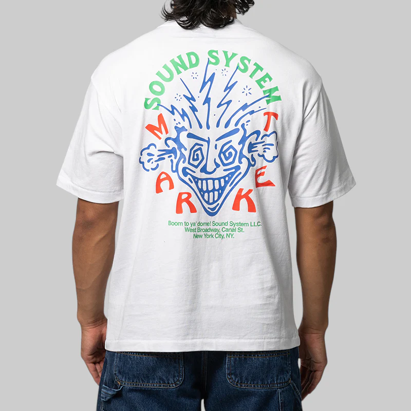 Drum Buster T-Shirt - White - Image 2