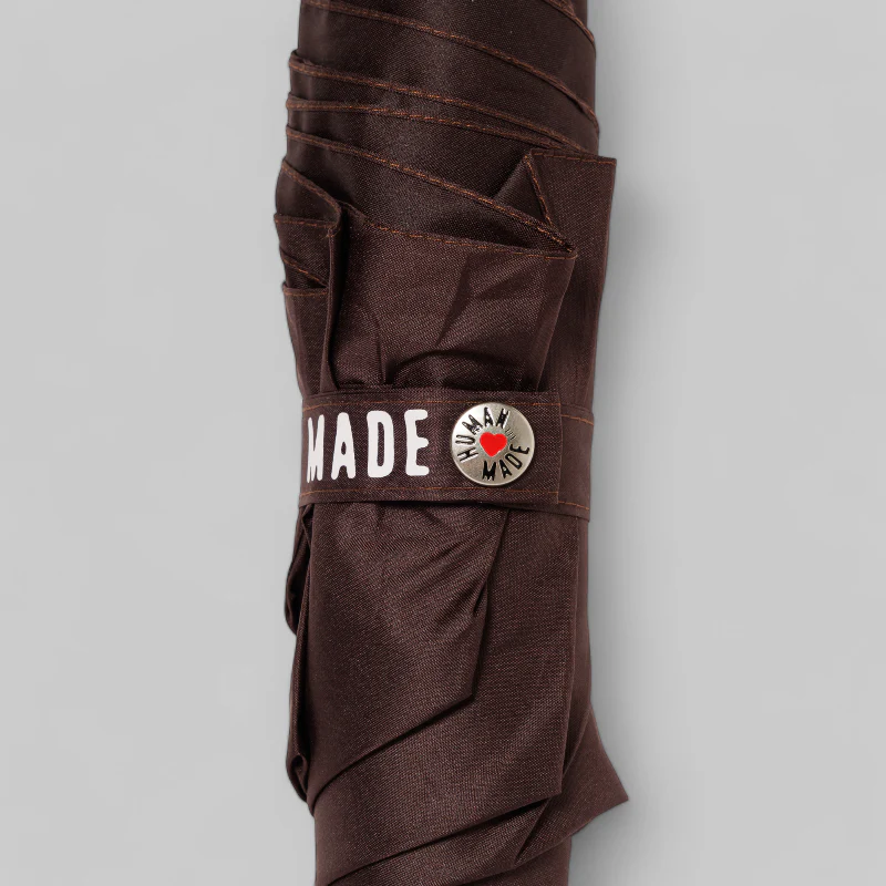 Duck Compact Umbrella - Brown - Image 3