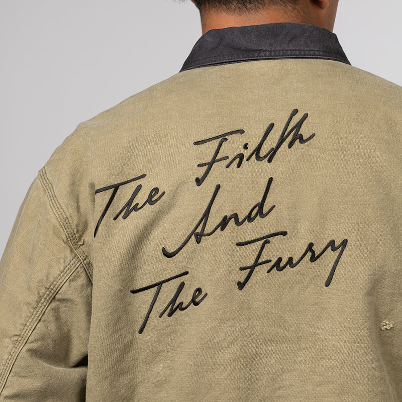 Duck Work Jacket - Olive Drab - Image 8