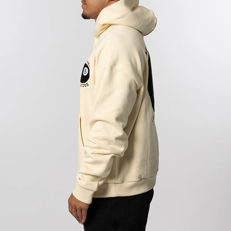Eight Ball Hoodie - Natural - Image 2