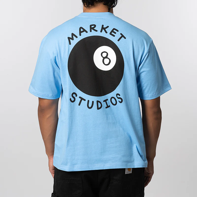 Eight Ball T-Shirt - Blue - Image 2