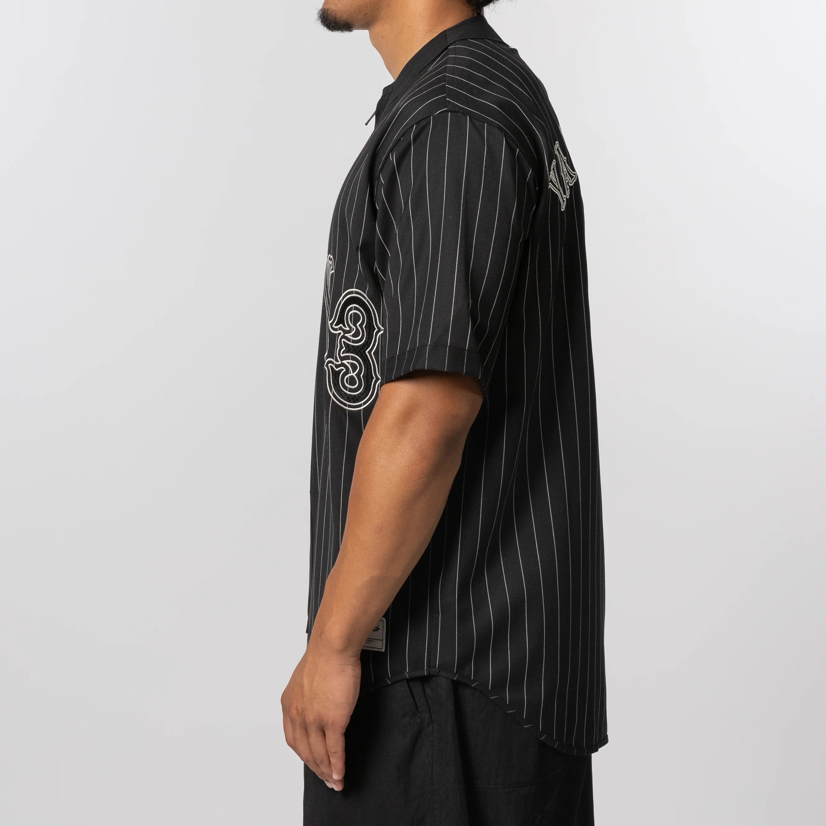 Elite 5 Baseball Jersey - Black - Image 2