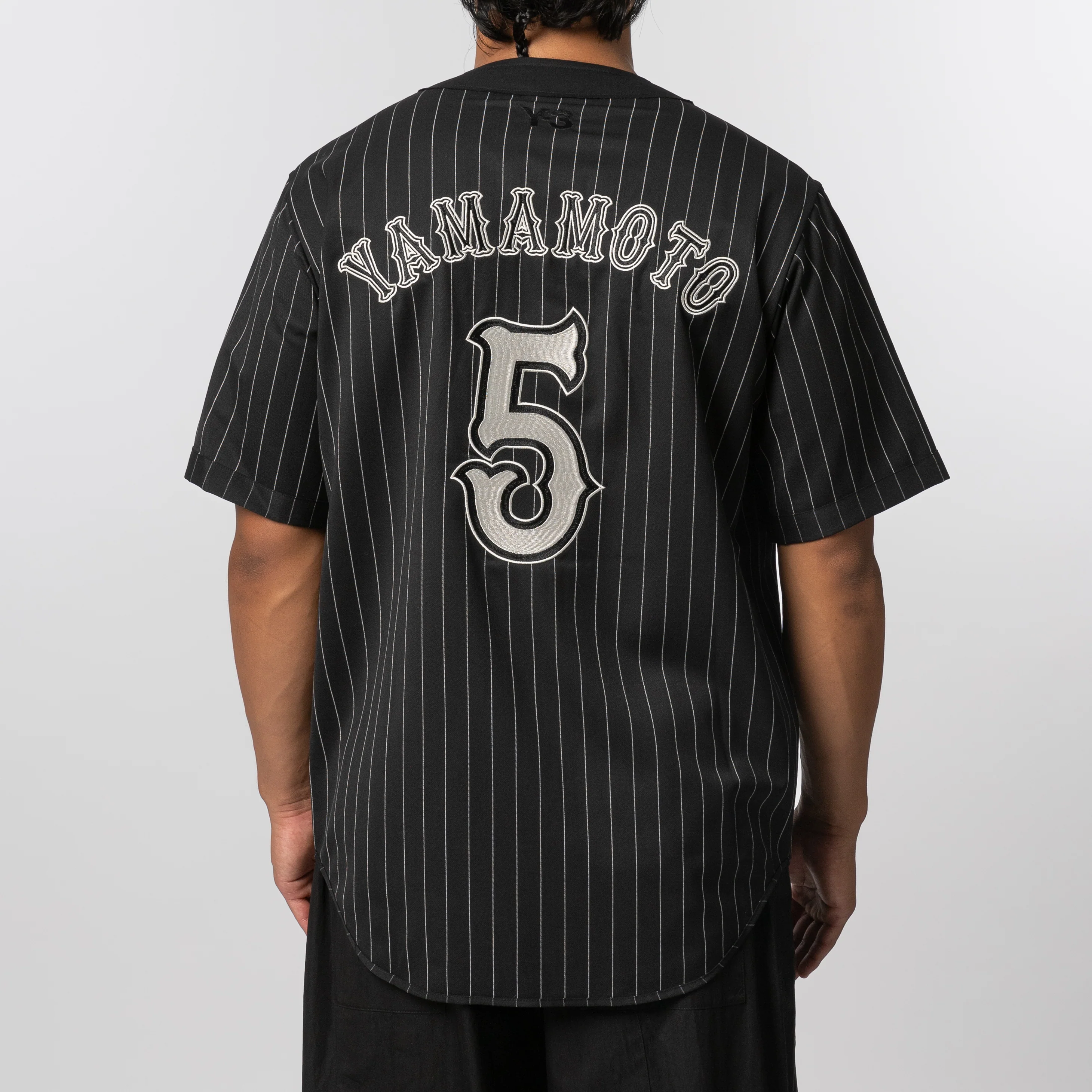 Elite 5 Baseball Jersey - Black - Image 3