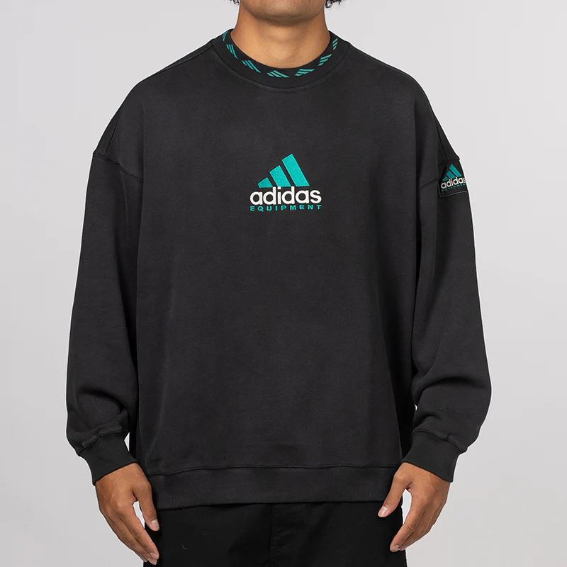 EQT Washed Crew - Black
